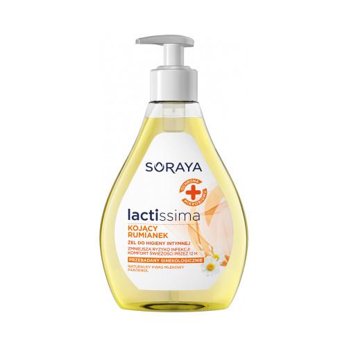 Miniaturka artykułu - SORAYA LACTISSIMA Żel do higieny intymnej &bdquo;Ukojenie&rdquo; z ekstraktem z rumianku, 300ml