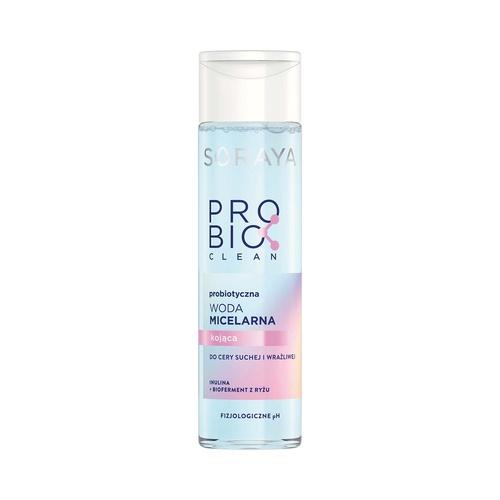Miniaturka artykułu - SORAYA Probio Clean Probiotyczna woda micelarna kojąca do cery suchej i wrażliwej, 250ml