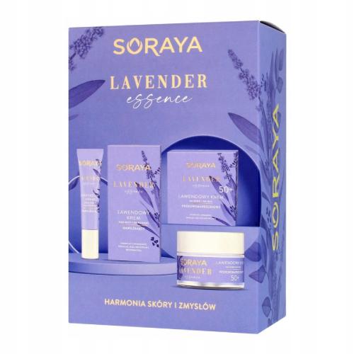 Miniaturka artykułu - SORAYA Zestaw Lavender Essence 50+ - Krem na dzień/noc, 50ml + Krem pod oczy, 15ml