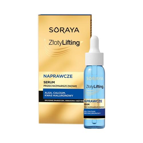 SORAYA Złoty Lifting Naprawcze Serum przeciwzmarszczkowe, 30ml