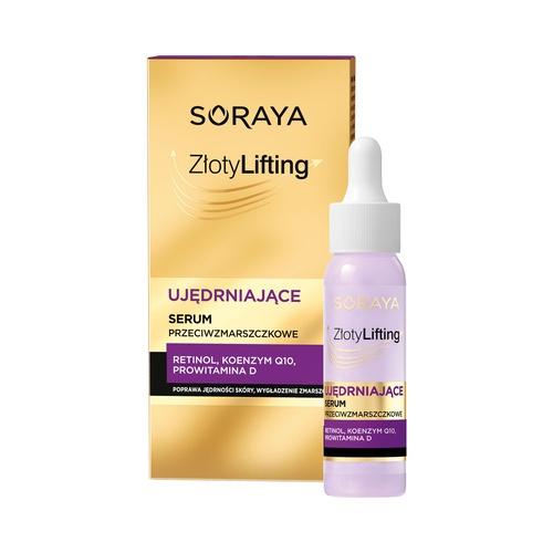 SORAYA Złoty Lifting Ujędrniające serum przeciwzmarszczkowe, 30 ml