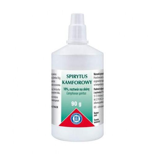 Miniaturka artykułu - SPIRYTUS KAMFOROWY 10%, 90 g