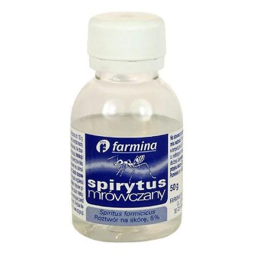 Miniaturka artykułu - Spirytus mr&oacute;wczany roztw&oacute;r na sk&oacute;rę, 50g