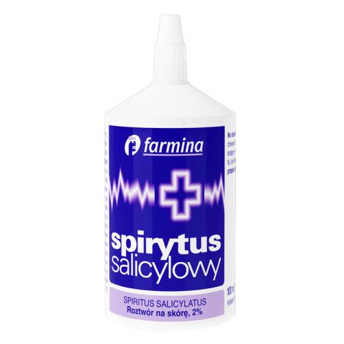 Miniaturka artykułu - Spirytus salicylowy 2%, 100ml