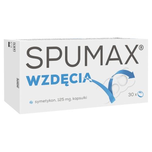 Miniaturka artykułu - Spumax Wzdęcia, 30 kaps.