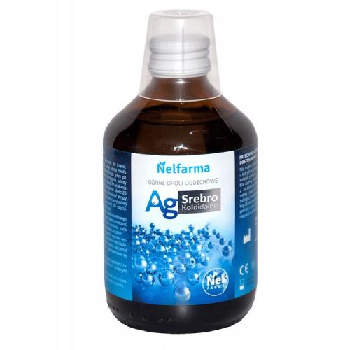 Miniaturka artykułu - Srebro Koloidalne AG Płyn do&nbsp;płukania jamy ustnej, 300ml
