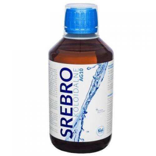 Miniaturka artykułu - Srebro Koloidalne AG10 płyn, 300ml USZKODZONE/ BRAK MIARKI