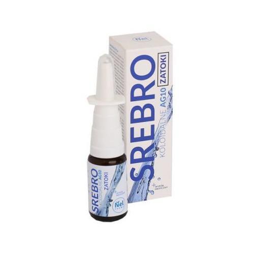 Miniaturka artykułu - Srebro Koloidalne Ag10 Zatoki - 15 ml (29614) / Uszkodzone opakowanie