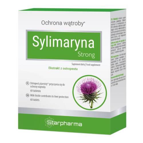 Miniaturka artykułu - STARPHARMA Sylimaryna Strong, 60tabl. BRAK OPAKOWANIA TEKTUROWEGO