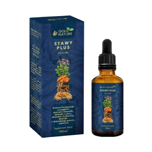 Miniaturka artykułu - Gold Nature Stawy Plus, 100 ml