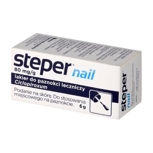 Miniaturka artykułu - Steper Nail 80 mg/g Lakier do paznokci leczniczy, 6 g 