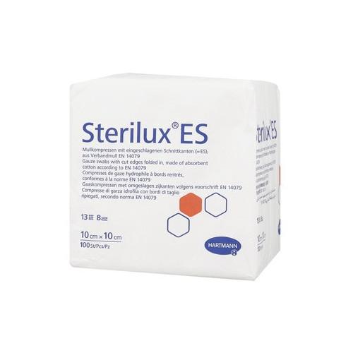 Miniaturka artykułu - STERILUX ES Kompresy gazowe niejałowe 10cm x 10cm, 100 sztuk