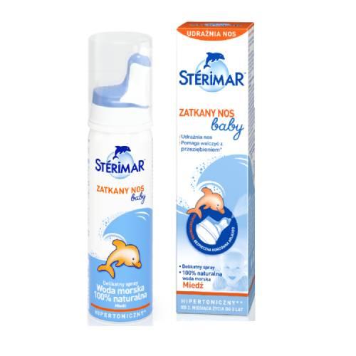 Miniaturka artykułu - Sterimar Zatkany Nos baby aerozol, 500 ml