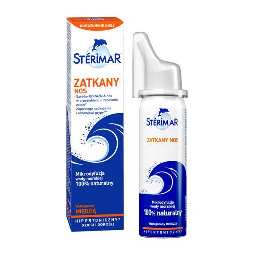 Miniaturka artykułu - STERIMAR Zatkany Nos Hipertoniczny - 50 ml USZKODZONE KARTONOWE OPAKOWANIE 