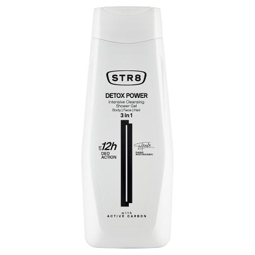 Miniaturka artykułu - STR8 Detox Power Żel pod prysznic 3w1, 400ml