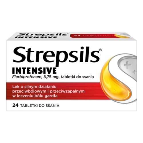 Miniaturka artykułu - STREPSILS Intensive, 24 pastylki