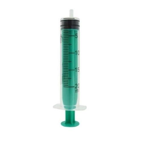 Miniaturka artykułu - Apteczka ABC Strzykawka 3-częściowa sterylna, bezlateksowa 20ml