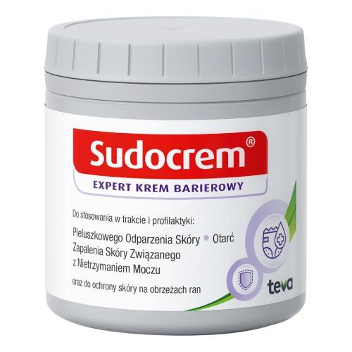 Miniaturka artykułu - SUDOCREM EXPERT Krem barierowy, 250g USZKODZONA ETYKIETA