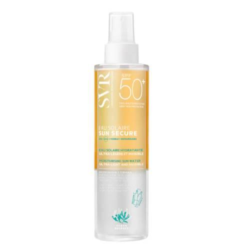 Miniaturka artykułu - SVR Sun Secure Eau Solaire SPF30 dwufazowa woda rozświetlająca, 100 ml