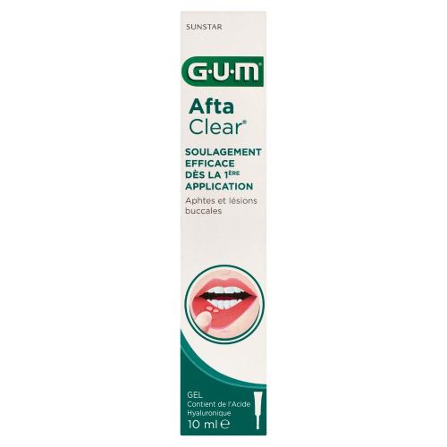Miniaturka artykułu - SUNSTAR Gum Afta Clear żel - 10 ml