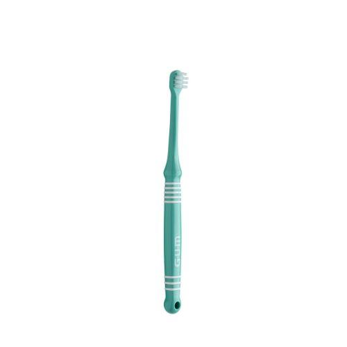 Miniaturka artykułu - Sunstar Gum Baby 0+ miękka szczoteczka do zęb&oacute;w dla dzieci turkusowa, 1 szt.