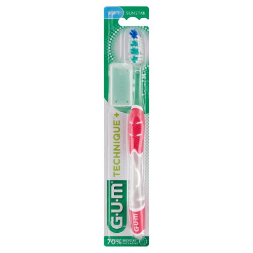 Miniaturka artykułu - Sunstar GUM Technique+ Miękka szczoteczka do zębów