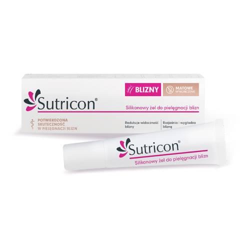Miniaturka artykułu - Sutricon silikonowy żel do pielęgnacji blizn, 15 ml