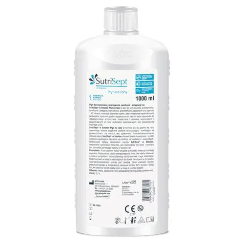 Miniaturka artykułu - SutriSept Płyn na rany, 1000 ml