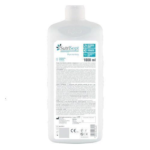 Miniaturka artykułu - SutriSept Płyn na rany, 1000 ml USZKODZONE/ USZKODZONY KOREK