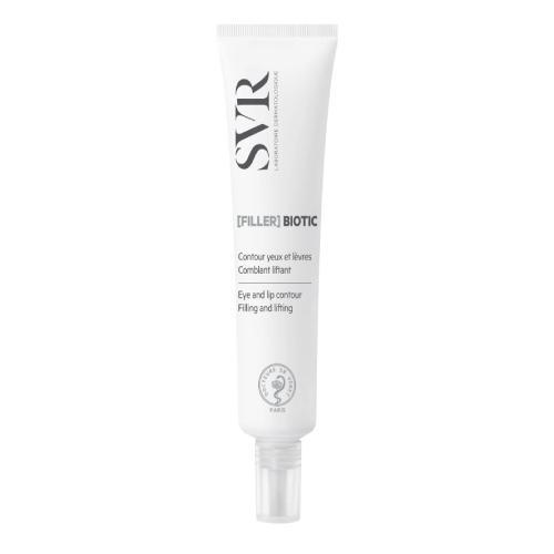 Miniaturka artykułu - SVR [FILLER] Biotic Krem na kontur oka i ust, 15 ml KR&Oacute;TKA DATA 30.06.2026