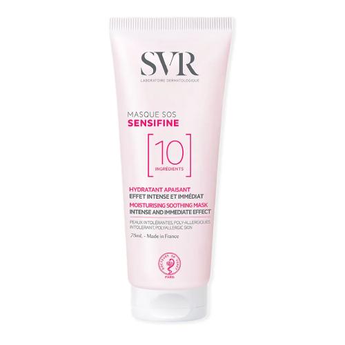Miniaturka artykułu - SVR SENSIFINE SOS Maska do sk&oacute;ry nadwrażliwej, 75ml