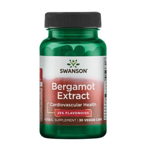 SWANSON Bergamot Extract 500mg, 30 kapsułek