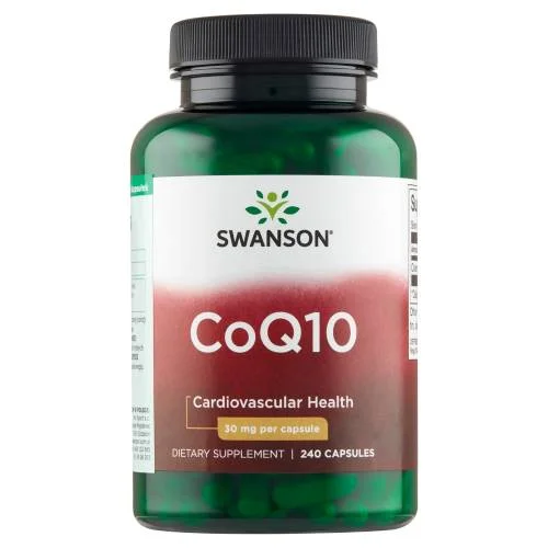 Miniaturka artykułu - SWANSON CoQ10 30mg - 240 kapsułek