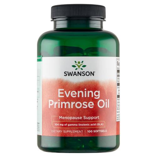Miniaturka artykułu -  SWANSON Evening Primrose Oil Olej z wiesiołka 1300mg - 100kaps.