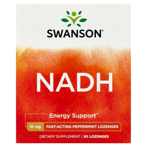 Miniaturka artykułu - SWANSON Fast-Acting NADH 10mg - 30 tabletek