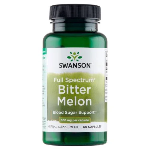 Miniaturka artykułu - SWANSON FS Bitter Melon 500mg, 60 kapsułek
