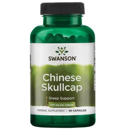 Miniaturka artykułu - SWANSON FS Chinese Skullcap (Tarczyca bajkalska) 400mg, 90 kapsułek