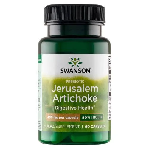 Miniaturka artykułu - SWANSON FS Jerusalem Artichoke Słonecznik bulwiasty 400mg - 60 kapsułek