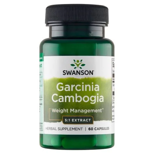 Miniaturka artykułu - SWANSON Garcinia Cambogia extract 80mg, 60 kapsułek