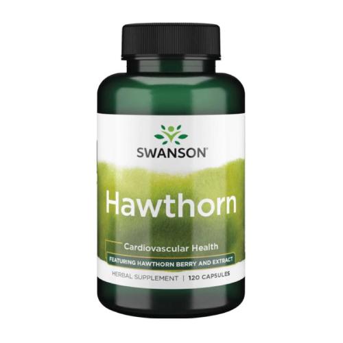 Miniaturka artykułu - SWANSON Hawthorn Extract Gł&oacute;g owoce ekstrakt 250mg - 120 kapsułek 