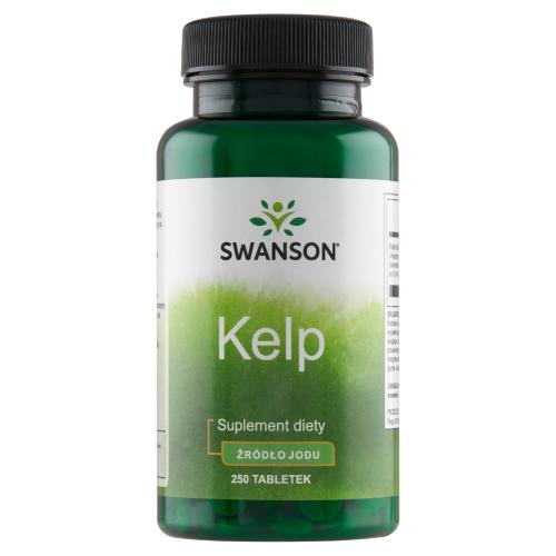 Miniaturka artykułu - SWANSON Kelp Thyroid Support, 250 tabl.