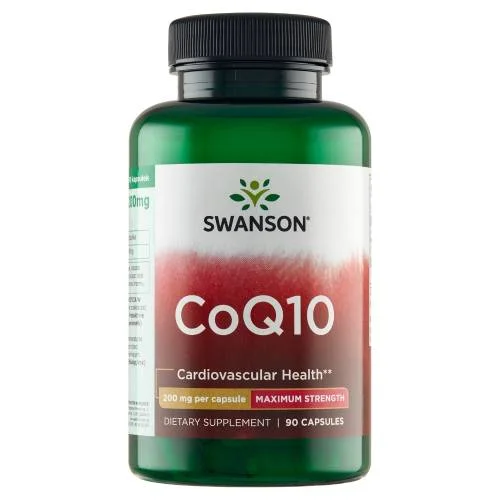 Miniaturka artykułu - Swanson Koenzym Q10 200mg, 90 kaps.