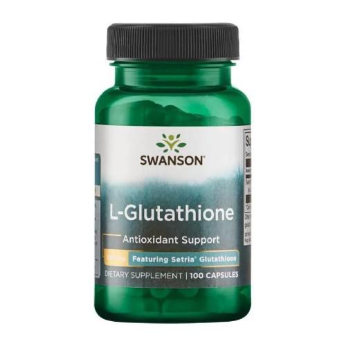 Miniaturka artykułu - SWANSON L-Glutation 100mg, 100 kapsułek