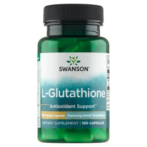 Miniaturka artykułu - SWANSON L-Glutation 100mg, 100 kapsułek