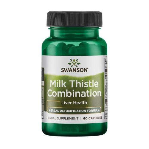 SWANSON Milk Thistle Combination, 60kaps.