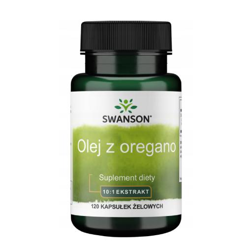 Miniaturka artykułu - SWANSON Oregano Oil 150mg,120 kapsułek 