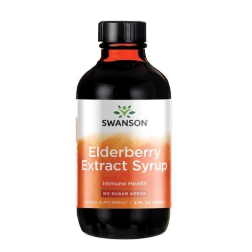 Miniaturka artykułu - SWANSON Syrop z czarnego bzu - 118ml