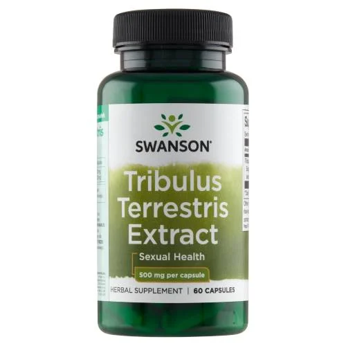 Miniaturka artykułu - SWANSON Tribulus Terrestris 500mg - 60 kapsułek