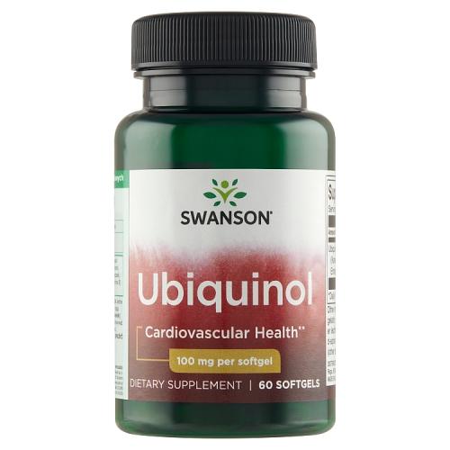 Miniaturka artykułu - SWANSON Ubiquinol 100mg - 60 kaps.