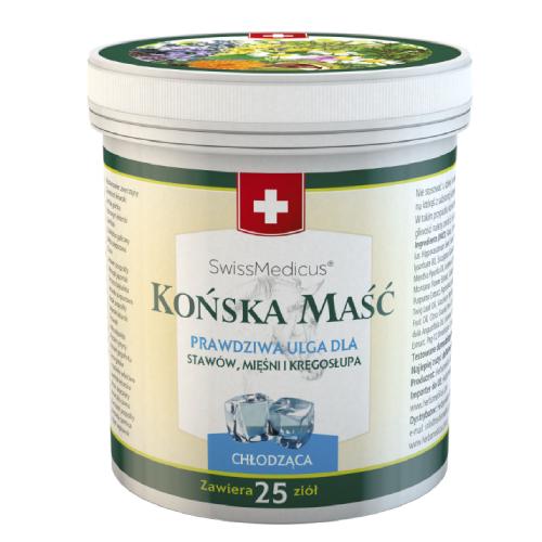 Miniaturka artykułu - SwissMedicus Końska maść chłodząca, 500 ml